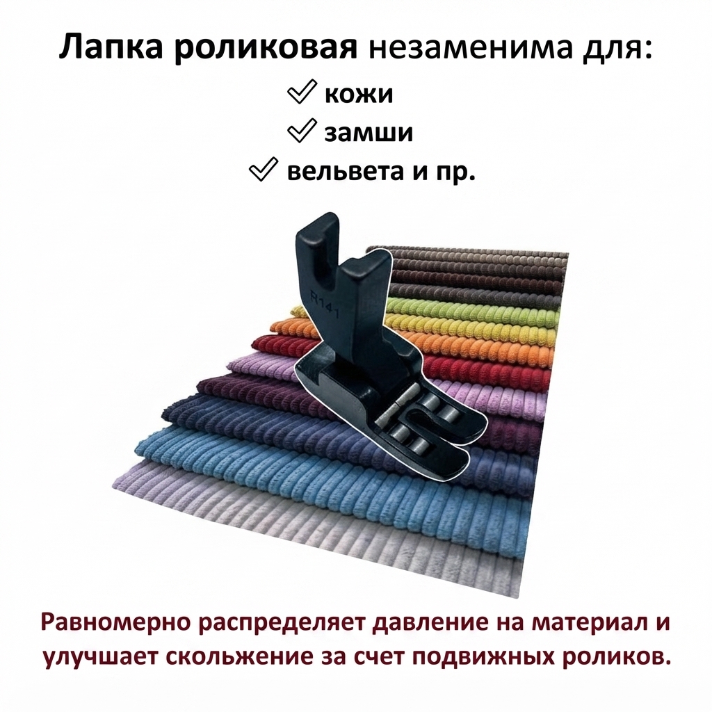 Лапка роликовая