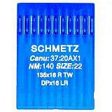 Иглы SCHMETZ 135х16 R TW  №140 (DPX16 LR)
