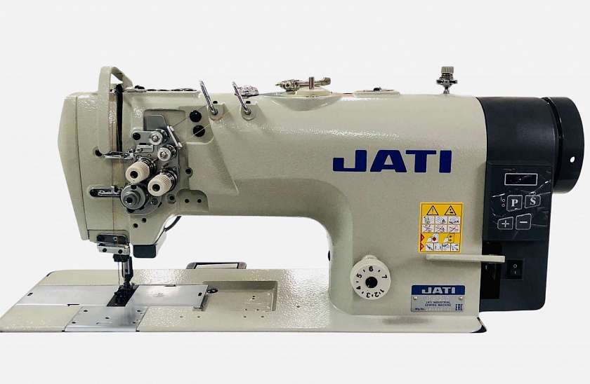 Промышленная 2-х игольная швейная машина без отключения игл JATI JT-8721D (голова), прямой привод