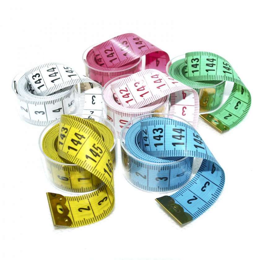 Сантиметр в футляре 150см ассорти DS