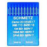 Иглы SCHMETZ 134 SD1  №110 SERV 7  (135Х5 SD1 SERV 7, DPX5 SD1 SERV 7)