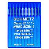 Иглы SCHMETZ 134-35 SERV 7 № 80 (2134-35 SERV 7, DPX35 SERV 7)