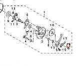 Винт JUKI DNU-1541 (9/64-40 L= 5.0) (SS-6090520-SP) JZ