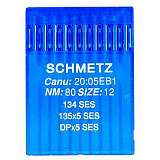 Иглы SCHMETZ 134 SES  № 80 (135Х5 SES, DPX5 SES)