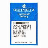 Иглы SCHMETZ 29 BL SES № 65 (LWх6T SES,29-49 SES, 2140 TP SES)