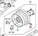 Винт JATI JT-8900D крепления маховика (02-815281551-1)