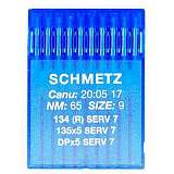 Иглы SCHMETZ 134 R SERV 7 №65 (135Х5 SERV 7,  DPХ5 SERV 7)