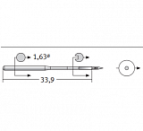 Иглы SCHMETZ DBх1 № 80 (16X231, 1738(A), 287WH)