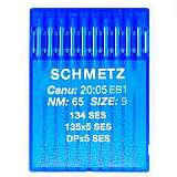 Иглы SCHMETZ 134 SES  № 65 (135Х5 SES, DPX5 SES)