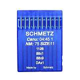 Иглы SCHMETZ 88х1  № 75  (1128, 88X9, DAX1)