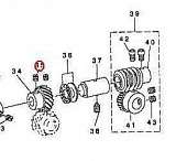 Винт JUKI MB-373 (1/4-40 L=6.0) (SS-8660612-TP)