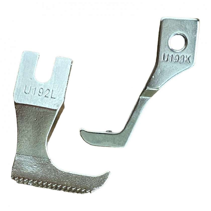 Комплект лапок KM-340BL/JT-0303 для кедера (3/16" 4,8 мм) (U192L/U193K) JZ