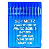 Иглы SCHMETZ B 27 SES №120 (MY 1023 SES, UY 191 GS SES, DCX27 SES)