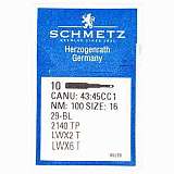 Иглы SCHMETZ 29 BL  №100 (LWх6T,29-49, 2140 TP)