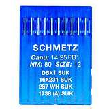 Иглы SCHMETZ DBх1 SUK № 80 (16X231 SUK , 1738(A) SUK , 287WH SUK )