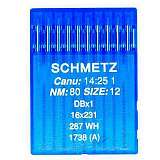 Иглы SCHMETZ DBх1 № 80 (16X231, 1738(A), 287WH)