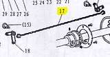 Тяга подъема лапки JATI JT-20686 (D17)