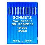 Иглы Schmetz 134-35 S №120  (2134-35 S, DPX35 S)