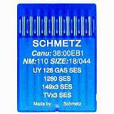 Иглы SCHMETZ UY 128 GAS SES  № 110 (1280 SES, 149X3 SES, TVX3 SES)