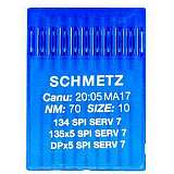 Иглы SCHMETZ 134 SPI SERV 7  № 70 (135X5 SPI SERV 7, DPX5 SPI SERV 7)