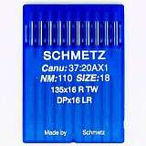 Иглы SCHMETZ 135х16 R TW  №110 (DPX16 LR)