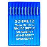 Иглы SCHMETZ 134-35 SERV 7 №130 (2134-35 SERV 7, DPX35 SERV 7)