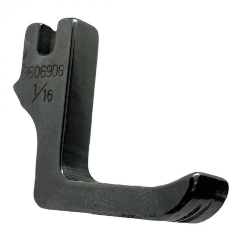 Лапка для кедера P69D двойная 1,6мм 1/16" JZ