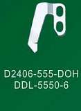Нож JUKI DDL-5550-7 неподвижный (D2406-555-D0H) JZ