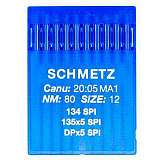 Иглы SCHMETZ 134 SPI  № 80 (135X5 SPI, DPX5 SPI)