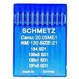Иглы SCHMETZ 134 SD1  №130  (135Х5 SD1, DPX5 SD1, DBX1 SD1)