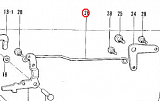 Тяга подъема лапки BROTHER LT-845 (S07357-001) JZ