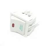 Кнопка включения утюга JT-2002/2035 (wide rocker switch with lamp) WEIJIE