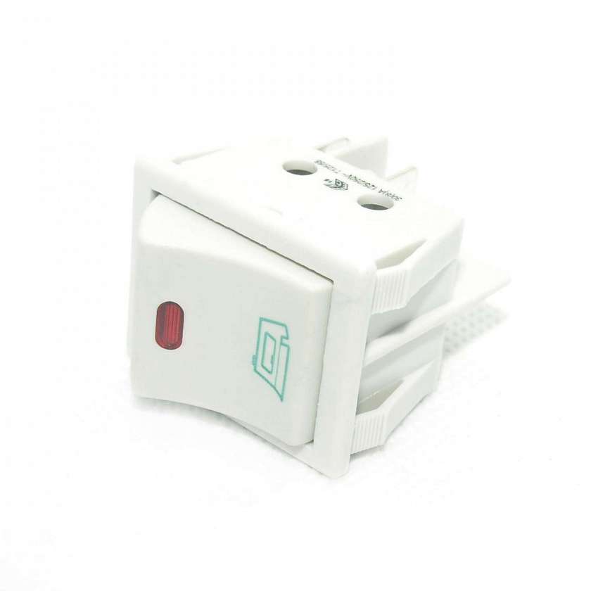 Кнопка включения утюга JT-2002/2035 (wide rocker switch with lamp) WEIJIE