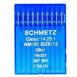Иглы SCHMETZ DBх1 № 80 (16X231, 1738(A), 287WH)