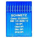 Иглы SCHMETZ 134 SPI  №120 (135X5 SPI, DPX5 SPI, DBX1 SPI)