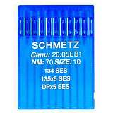 Иглы SCHMETZ 134 SES  № 70 (135Х5 SES, DPX5 SES)