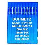 Иглы SCHMETZ DBх1 SUK № 90 (16X231 SUK , 1738(A) SUK , 287WH SUK )