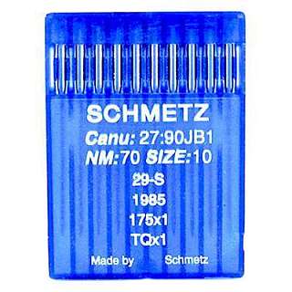 Иглы SCHMETZ 1985&nbsp;&nbsp;№ 70 (29-S, 175X1, TQX1)