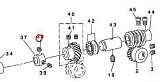 Винт JUKI MB-373 (1/4-40 L=5.0) (SS-8660512-TP)
