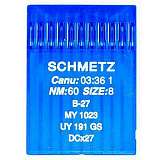 Иглы SCHMETZ B 27  № 60 (MY 1023, UY 191 GS, DCX27)