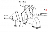 Кожух ремня JATI JT-6842/72/45/75 (183480-001) JZ