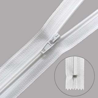 Молния брючная, автомат №3, 20см (уп.10шт), D501 белый